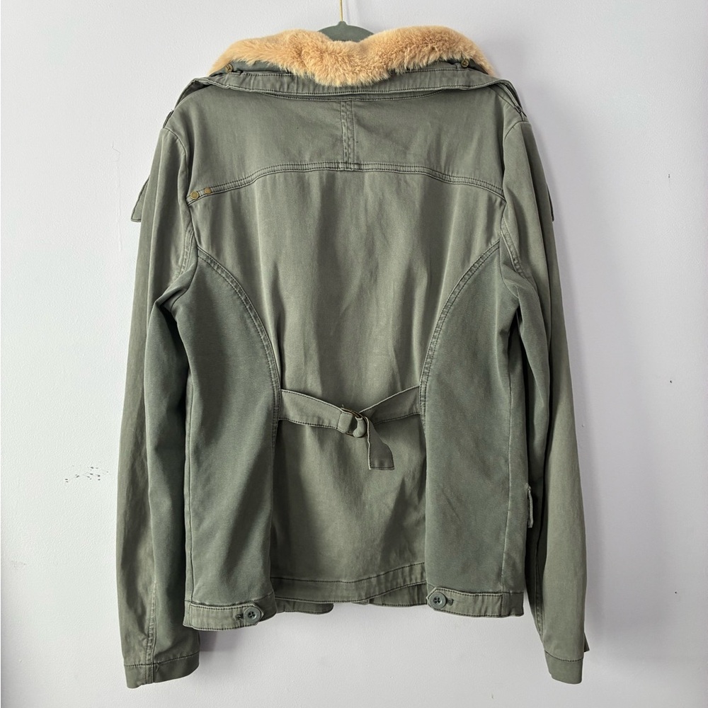 Anthropologie | Marrakech Faux Fur Aviator Jacket - Picture 4 of 10